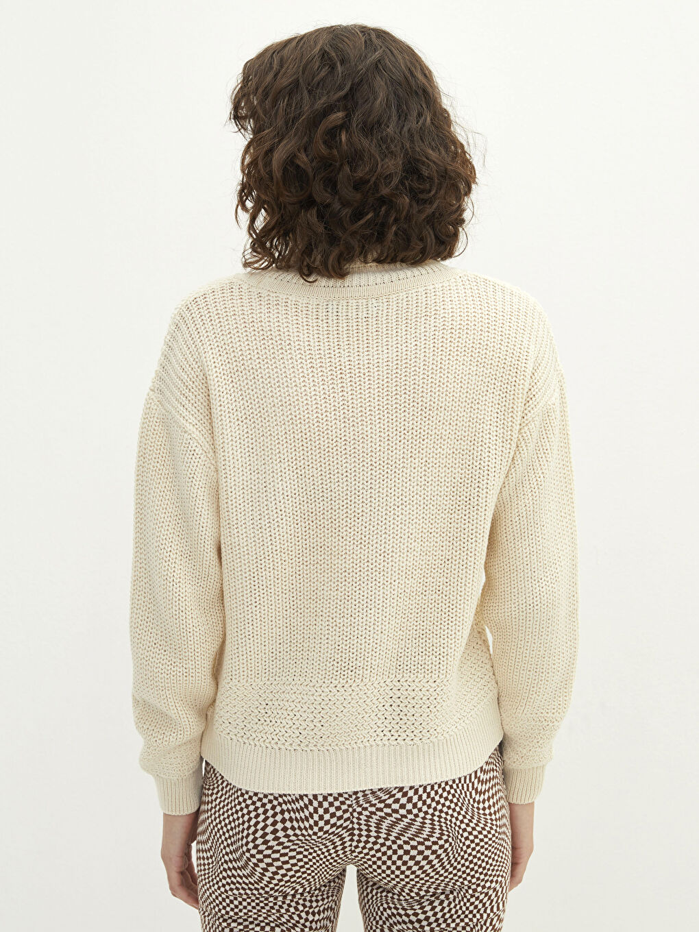 Dolčevita Običan Dugi Rukav Ženski Trikot Džemper-4