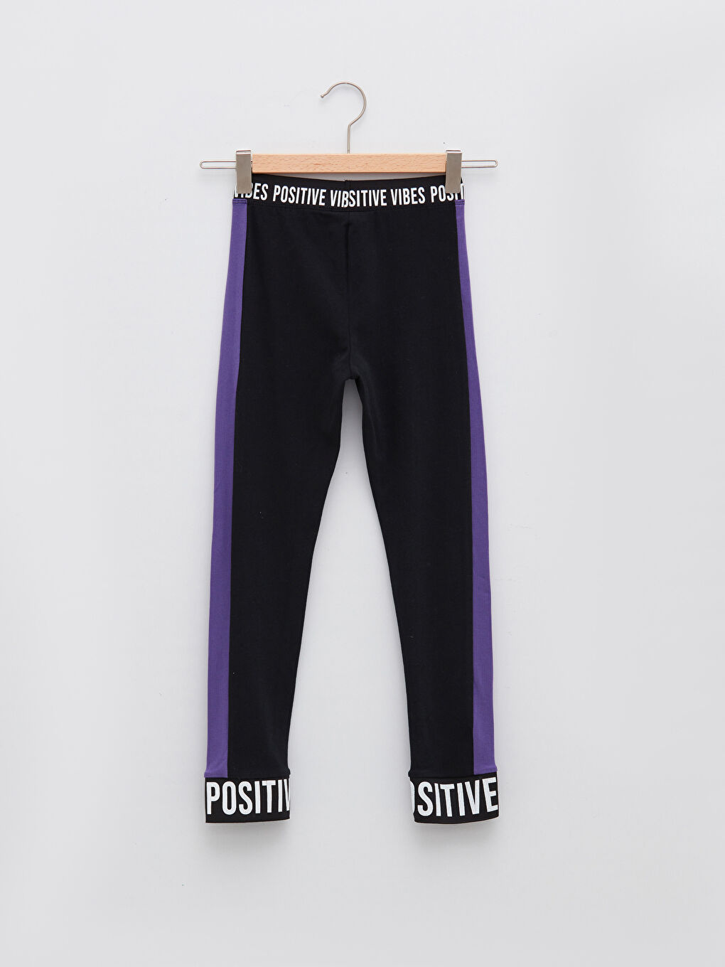 Elasticated Waist Printed Girls' Sweatpants-1