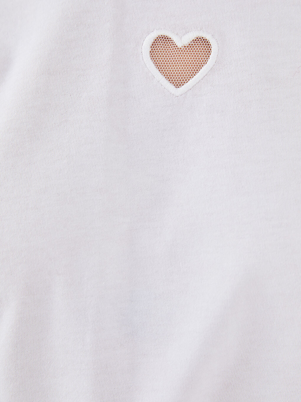 XSIDE Crew Neck Embroidered Short Sleeve Cotton Women's T-Shirt -W1GU93Z8-KE8