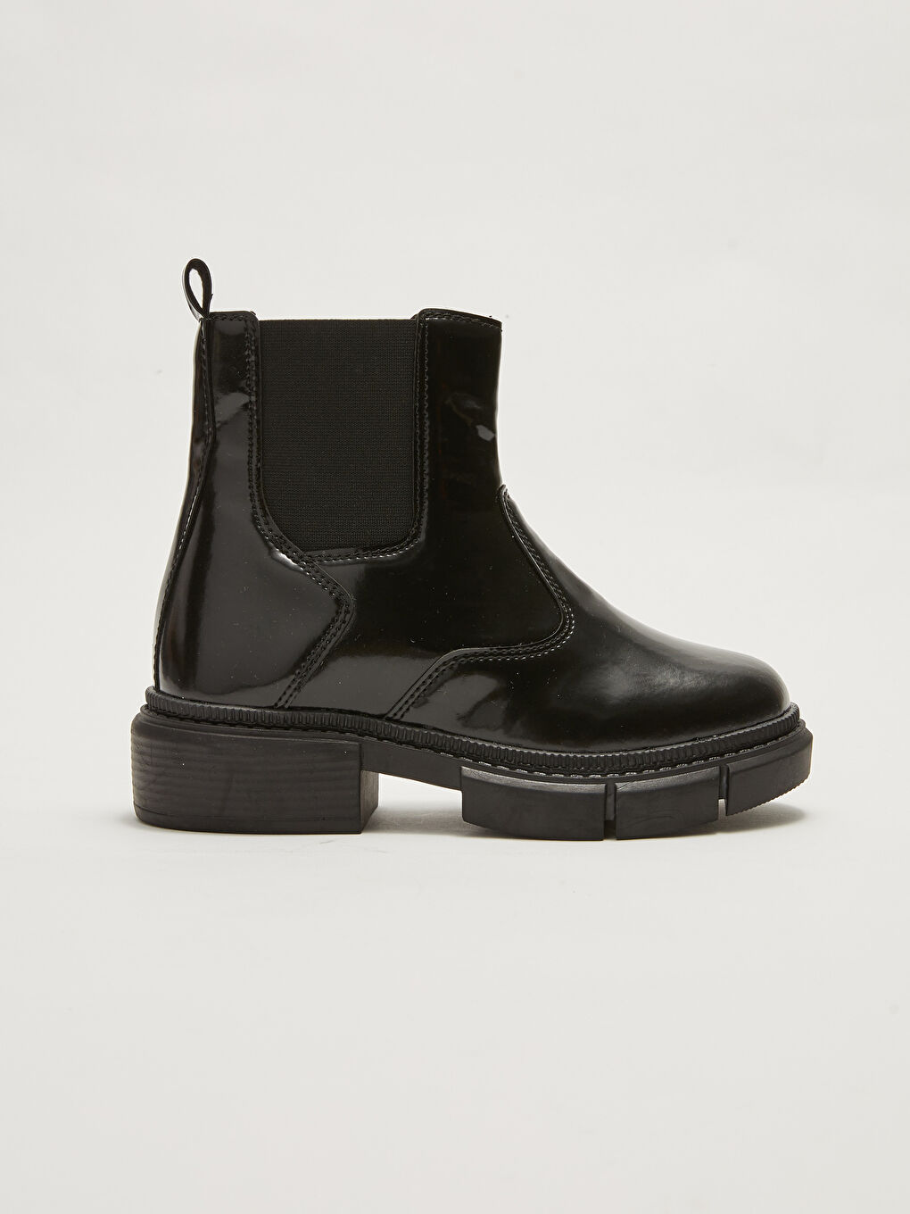LCW STEPS Leather Look Elastic Sides Girl Boot -W1GV12Z4-HUC