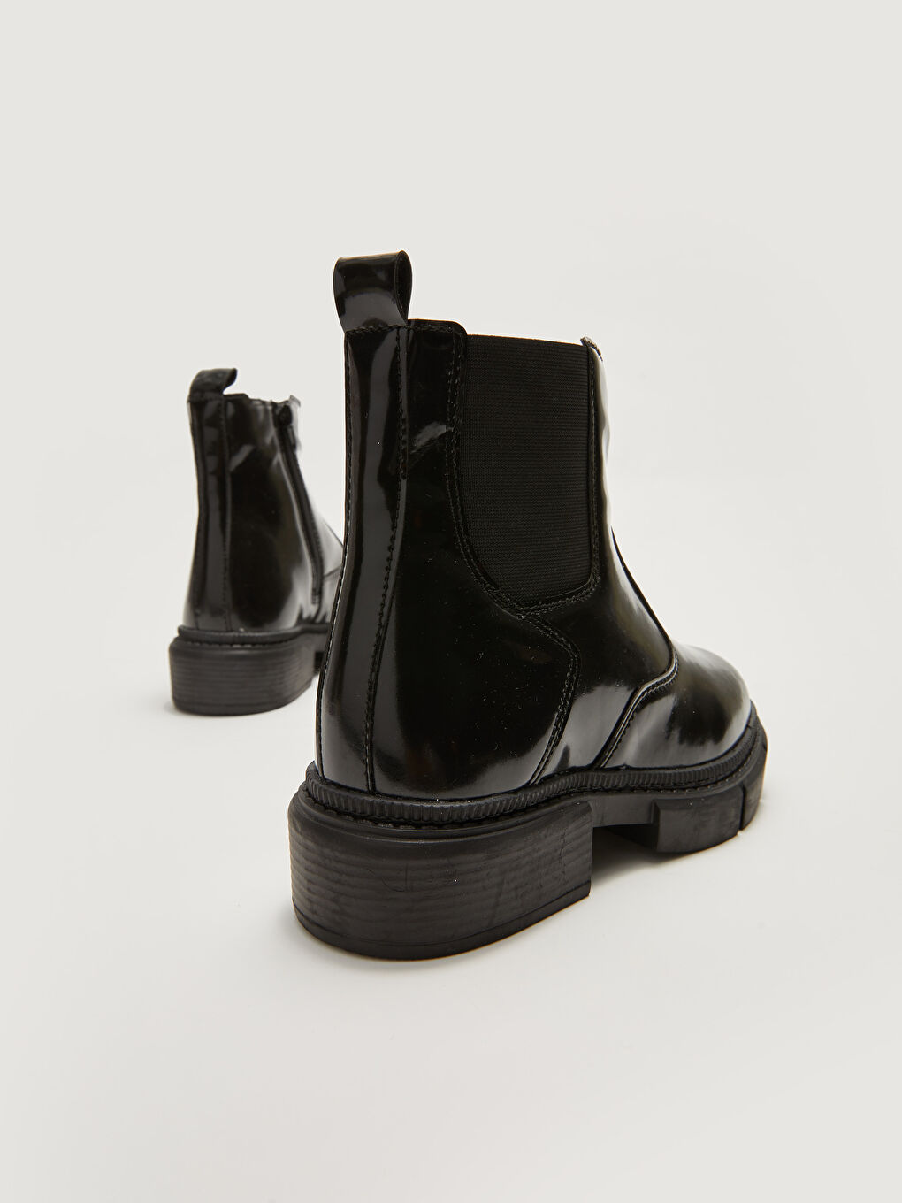LCW STEPS Leather Look Elastic Sides Girl Boot -W1GV12Z4-HUC