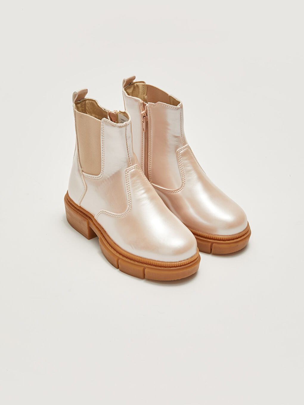 LCW STEPS Lederoptik Mädchenstiefel mit elastischen Seiten -W1GV12Z4-RE0