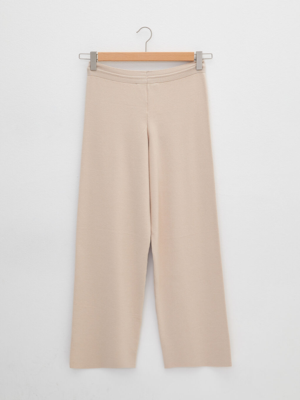 NORMAL WOMEN'S KNITTING TROUSERS WITH WAIST TICKET DETAIL -W1GY79Z8-QMG