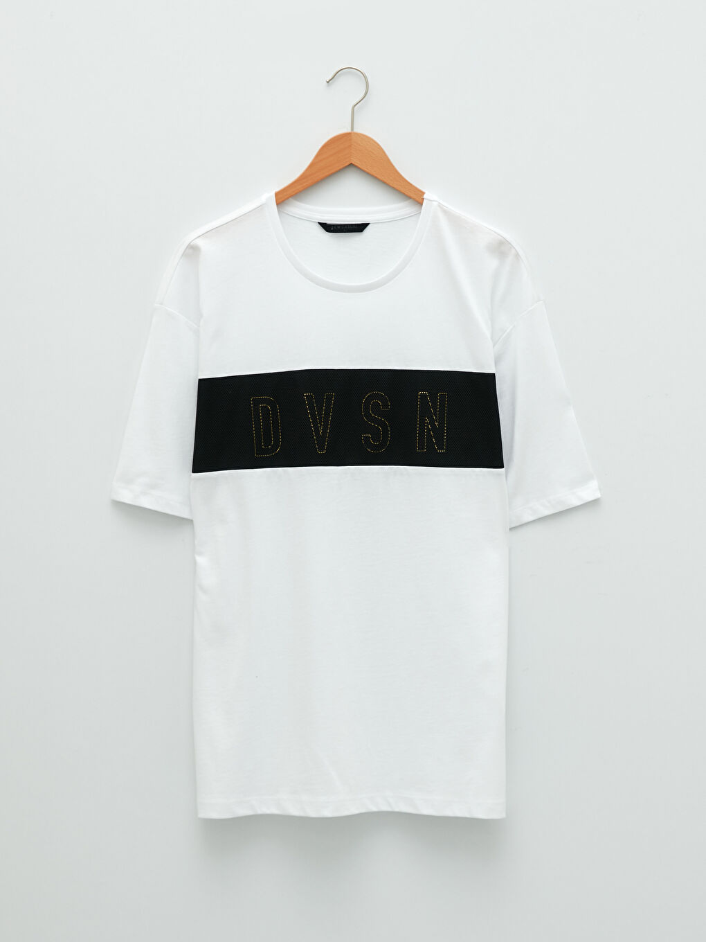 Crew Neck Short Sleeve Color Block Jersey Men's T-Shirt-5