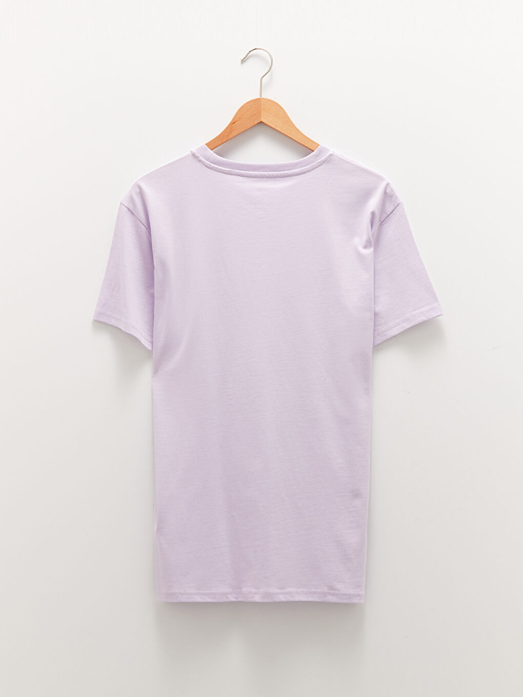 Crew Neck Short Sleeve Printed Combed Cotton Men's T-shirt-6