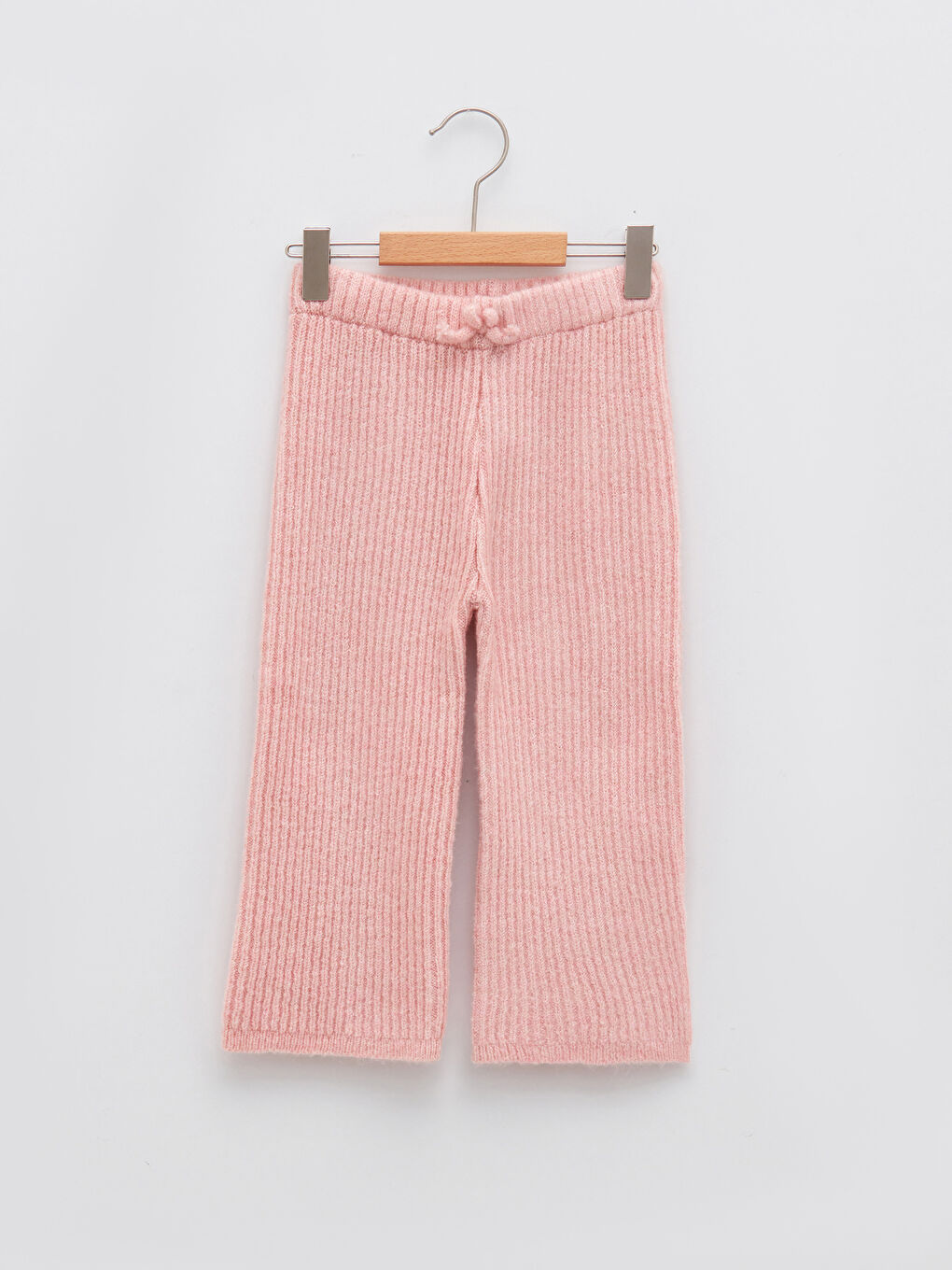 Crew Neck Long Sleeve Basic Baby Girl Knitwear Sweater and Trousers 2-Pack Set-6