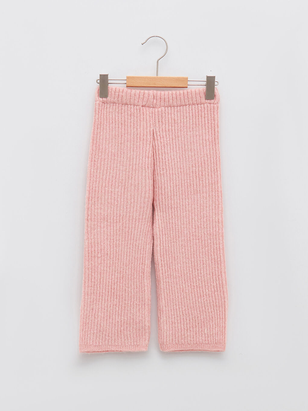 Crew Neck Long Sleeve Basic Baby Girl Knitwear Sweater and Trousers 2-Pack Set-7