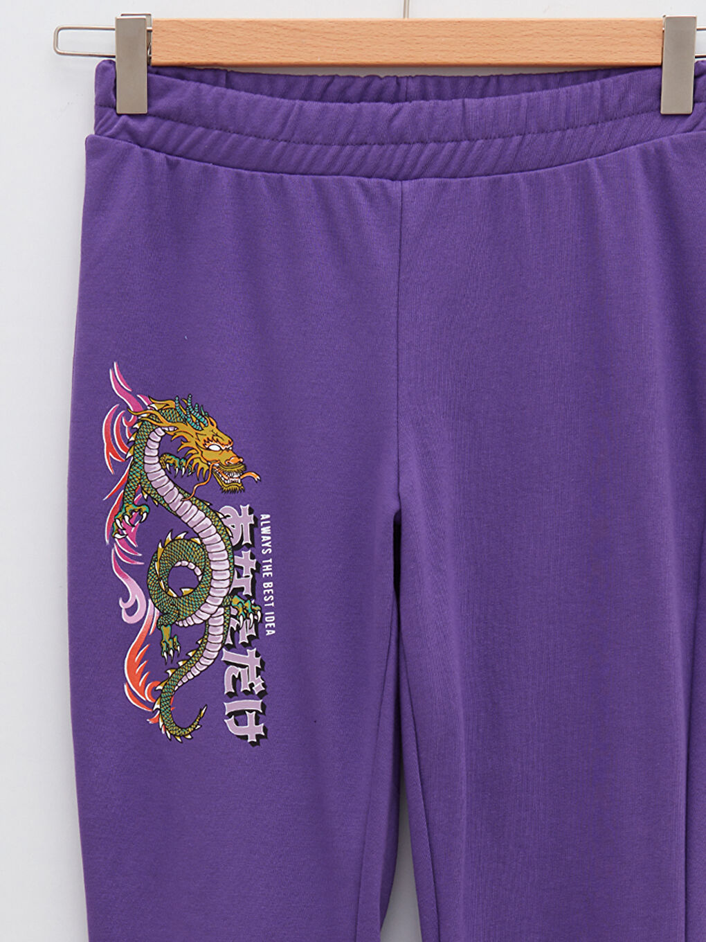 LCW Vision Beli Lastikli Baskılı Kadın Jogger Eşofman Altı -W1H076Z8-H7Q