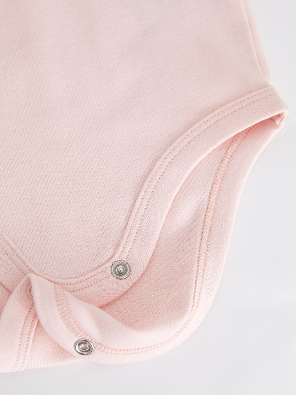 Crew Neck Long Sleeve Printed Cotton Baby Girl Pajama Set-4