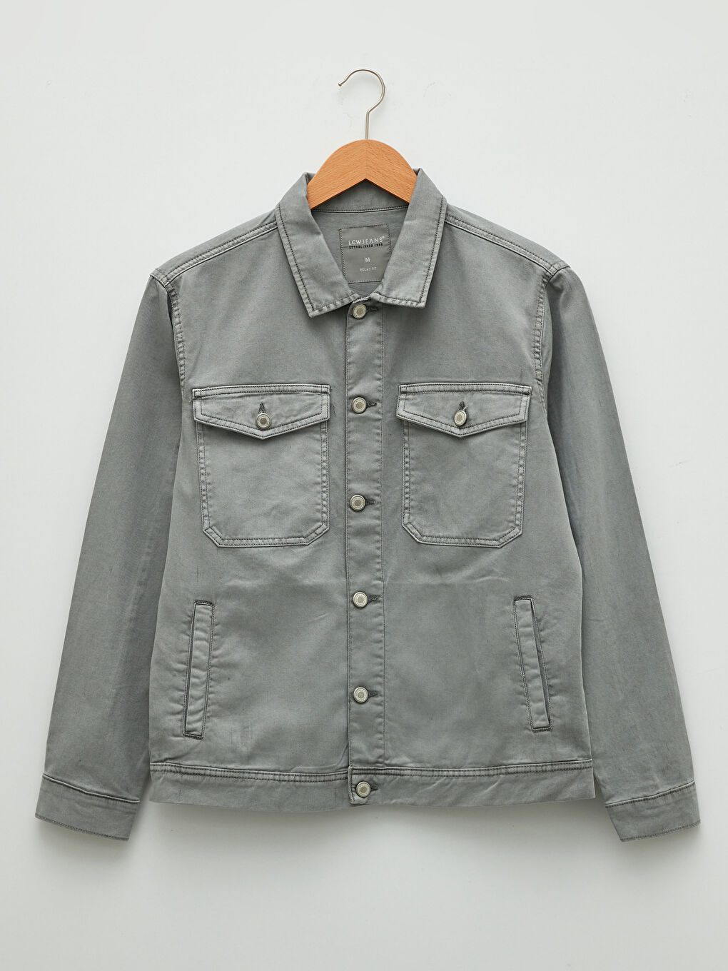 XSIDE Standard Fit Men's Denim Jacket -W1H246Z8-QZ5