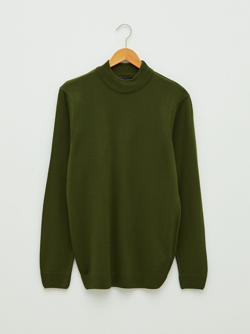 XSIDE Halber Rollkragen Langarm Herren Strickpullover -W1H305Z8-S0W