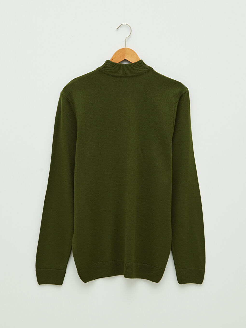 XSIDE Halber Rollkragen Langarm Herren Strickpullover -W1H305Z8-S0W