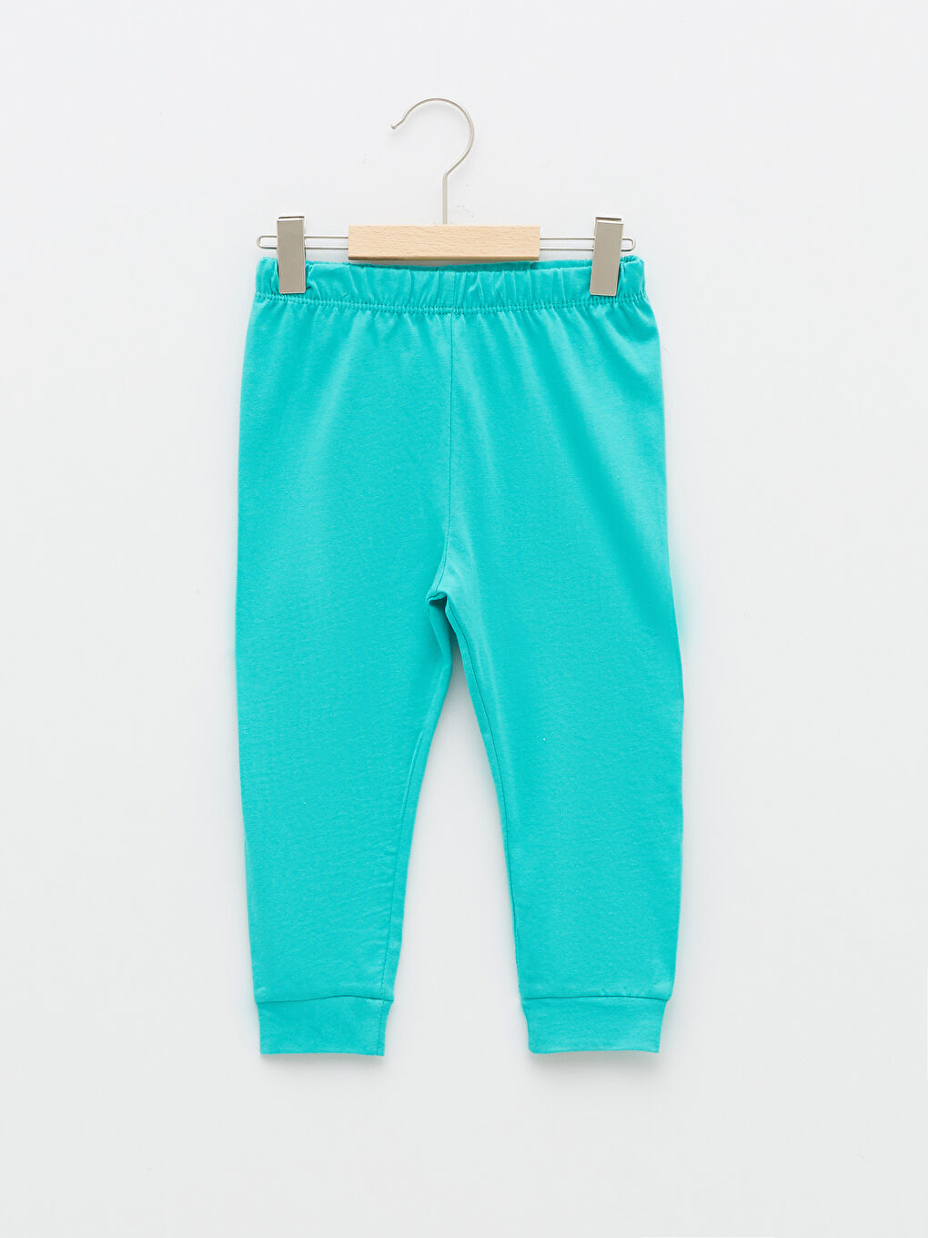 Crew Neck Long Sleeve Printed Cotton Baby Boy Pajama Set-3