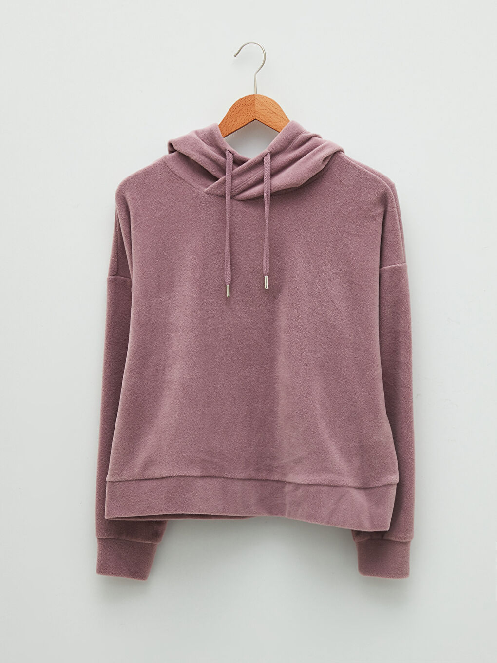 Xside Active Sweatshirt à capuche uni manches longues en polaire pour Femmes -W1H432Z8-QUF