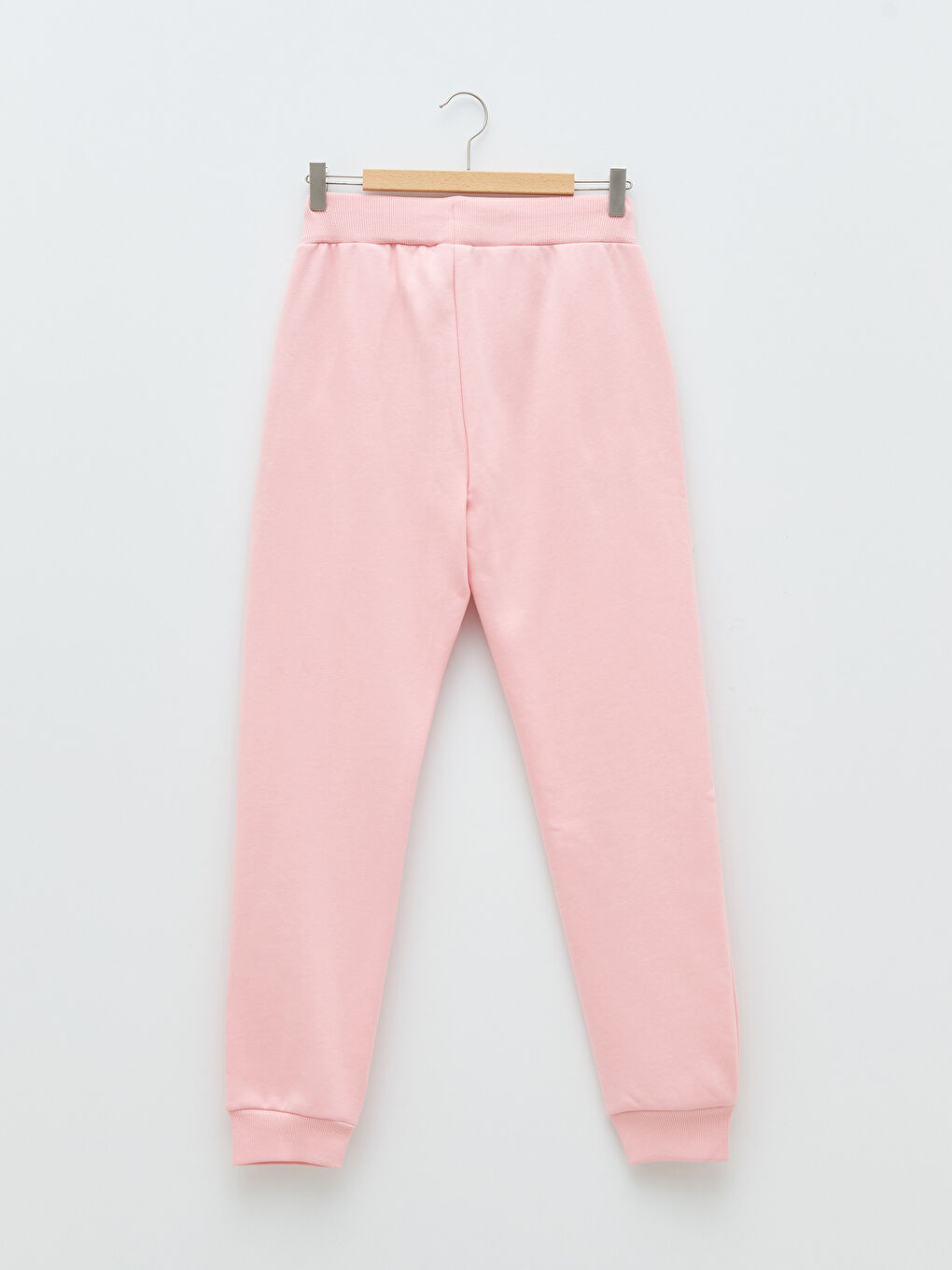 Дамски спортен панталон с джобове и ластична талия-6