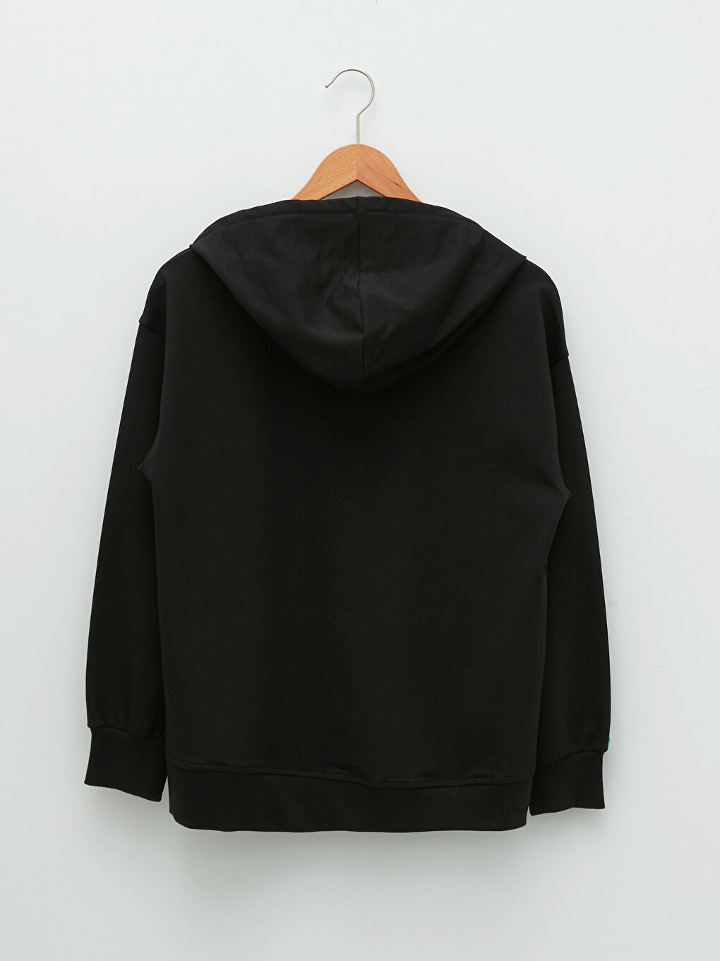 هودي سادة كم طويل حوامل-5