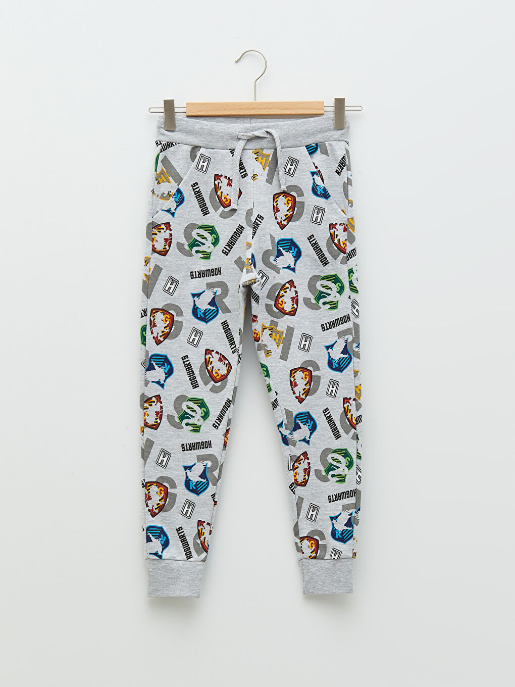 Elastic Waist Harry Potter Printed Boys Jogger Sweatpants