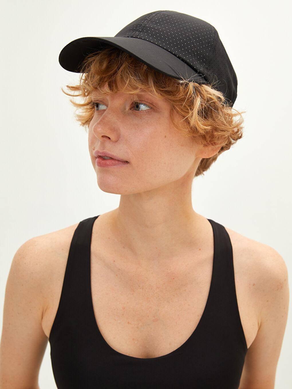 LCW ACCESSORIES Polka Dot Women's Cap Hat -W1H575Z8-HEG