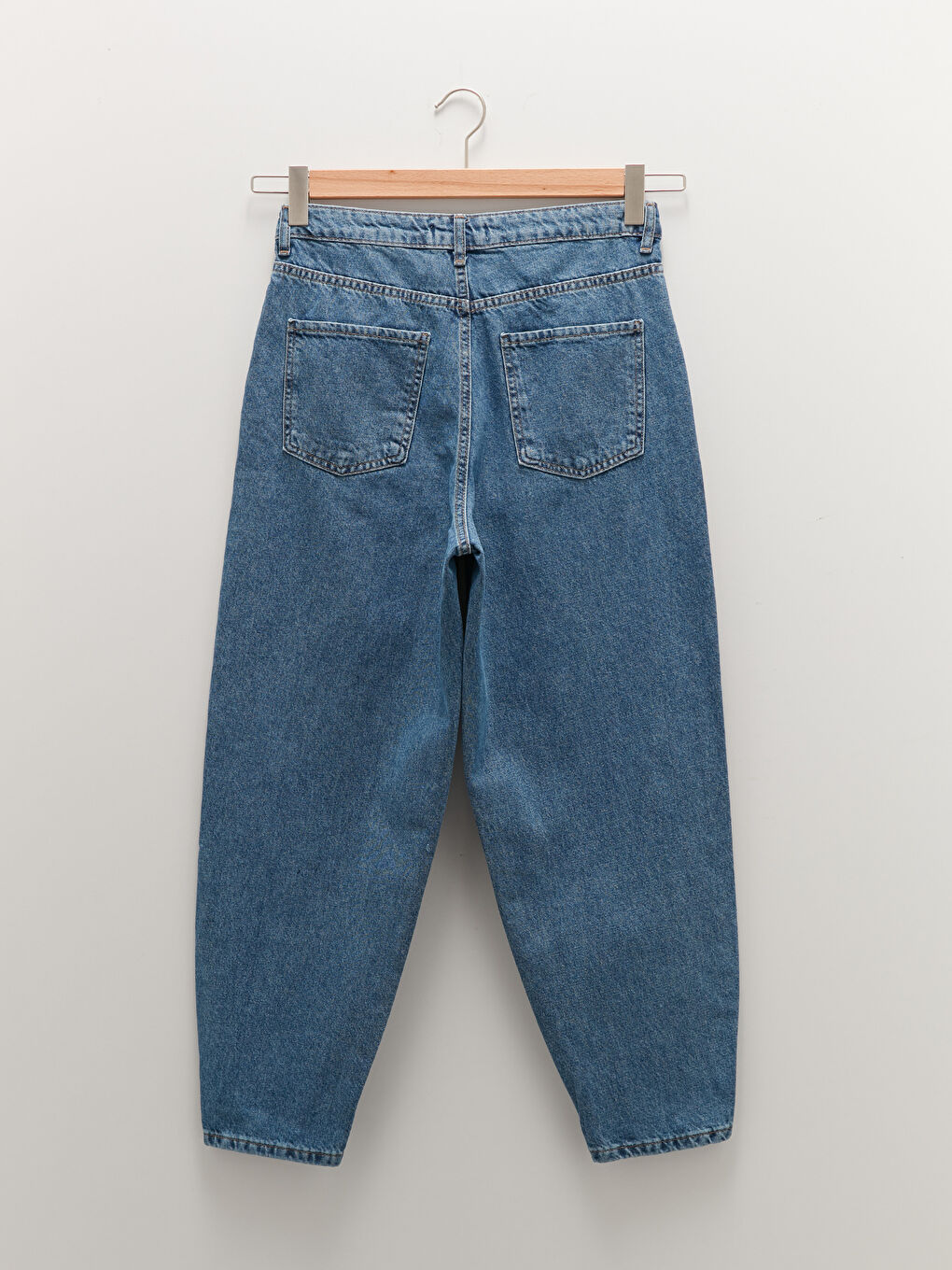 High Waist Slouchy Pocket Detailed Women's Rodeo Jeans-5