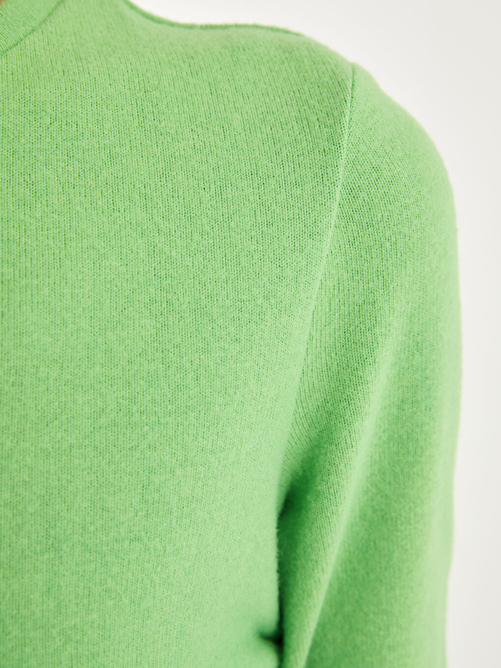XSIDE Bisiklet Yaka Düz Uzun Kollu Kadın Sweatshirt -W1H626Z8-PZS