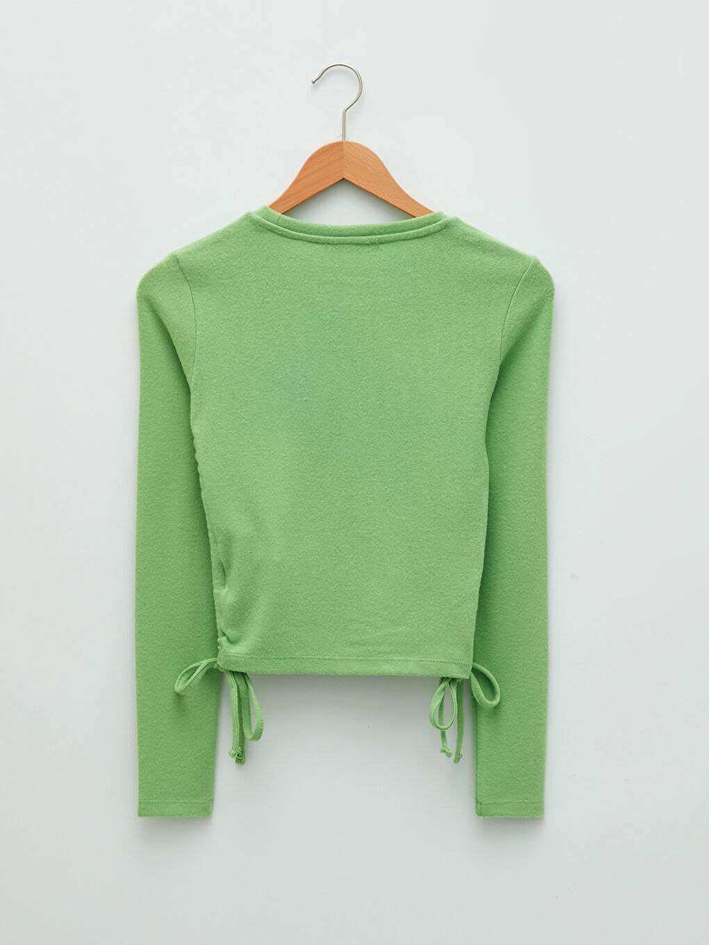 XSIDE Bisiklet Yaka Düz Uzun Kollu Kadın Sweatshirt -W1H626Z8-PZS