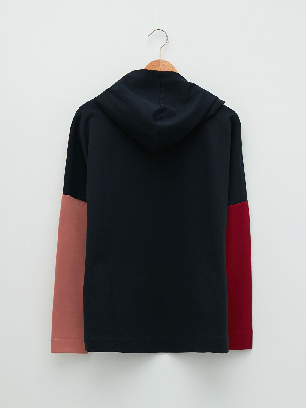 Hooded Printed Long Sleeve Women's Sweatshirt-6