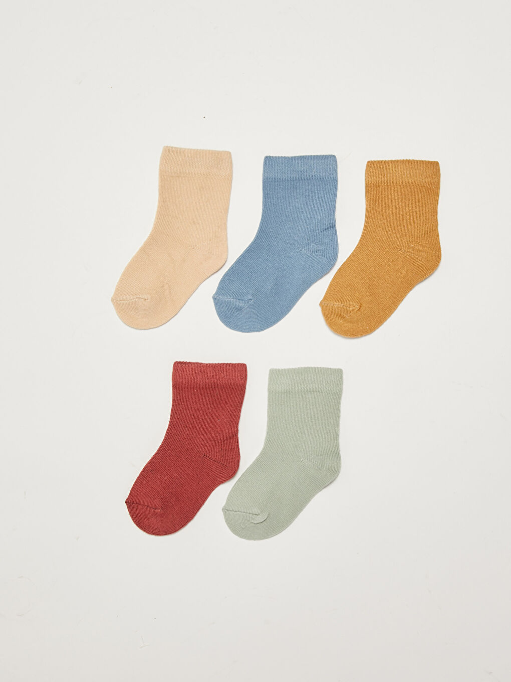 Basic Baby Boys' Ankle Socks 5 Pack-1