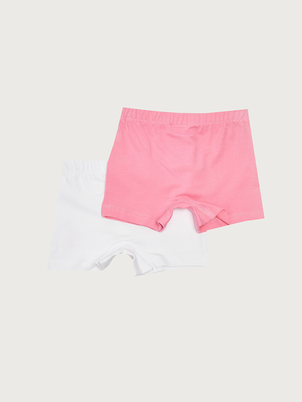 Elastischer Bund Baby Mädchen Boxershorts 2er-Pack-1