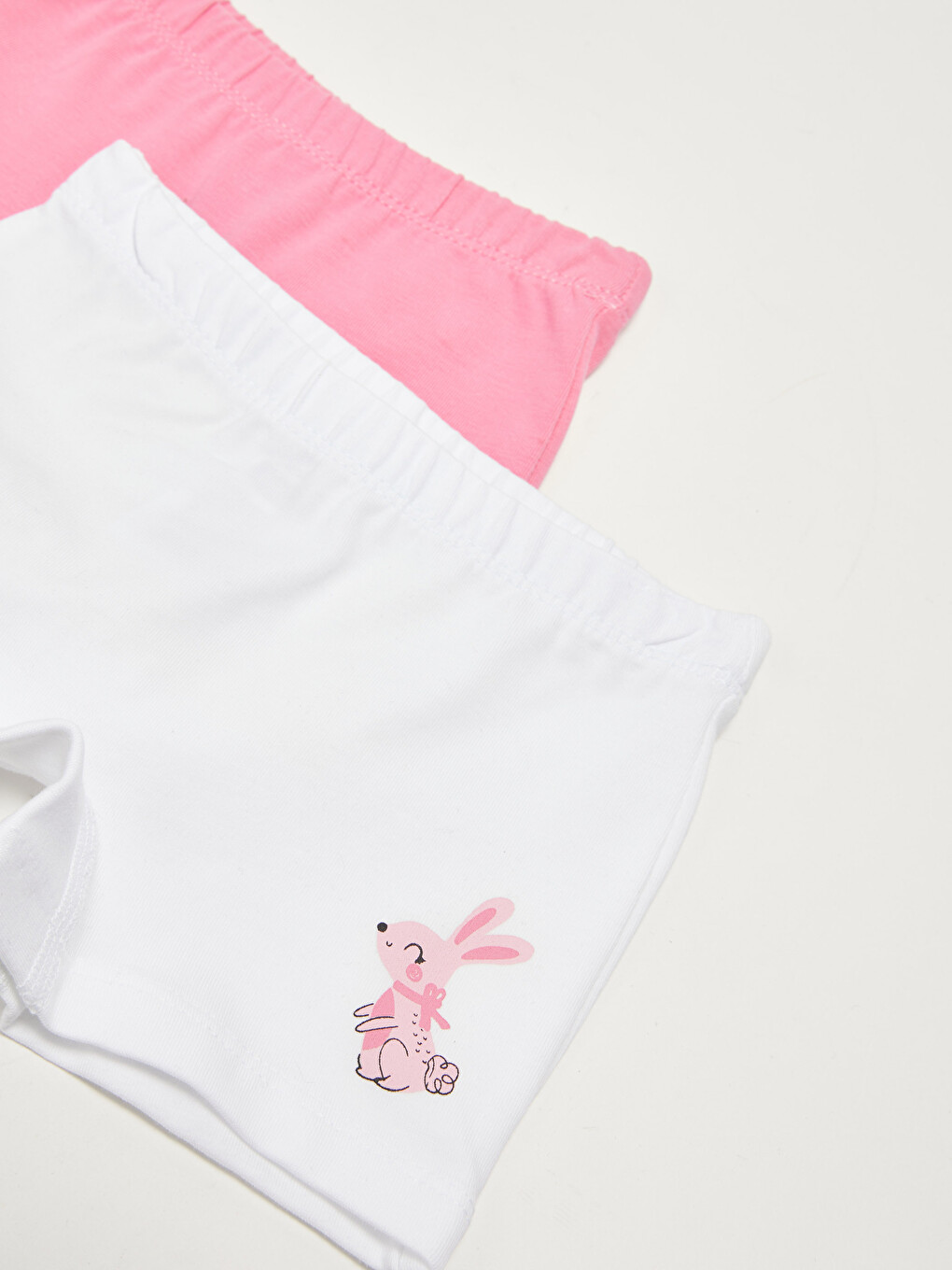 Elastischer Bund Baby Mädchen Boxershorts 2er-Pack-2
