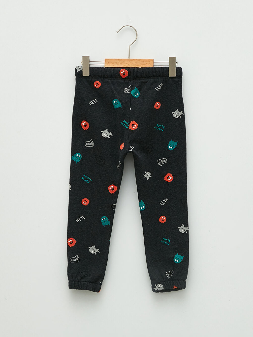 LCW baby Elasticated Waist Printed Baby Boy Tracksuit Bottom -W1H788Z1-LSR