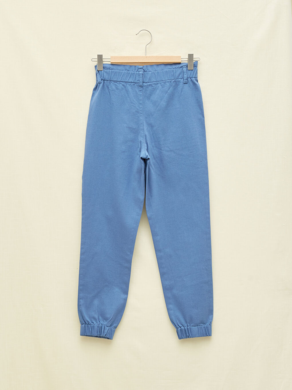 Pantalon de Jogging Basique en Coton pour Filles à Taille Élastique-1