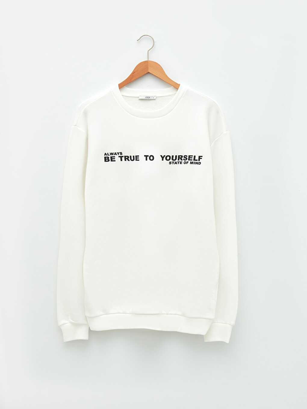 Crew Neck Long Sleeve Printed Men's Sweatshirt-5