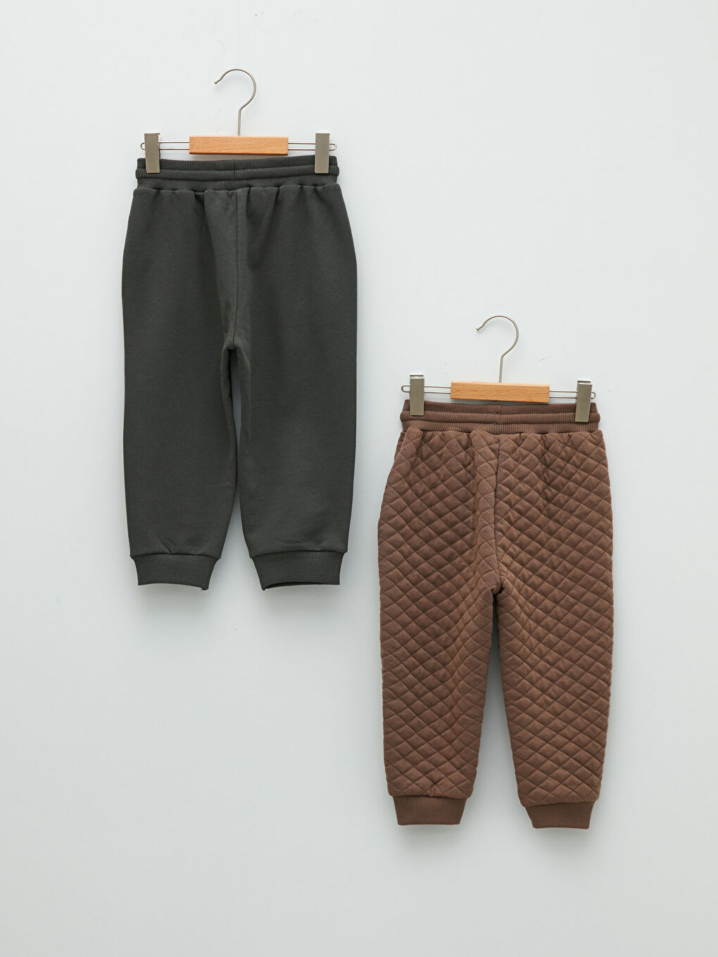 Elastic Waist Baby Boy Sweatpants 2-Pack-1