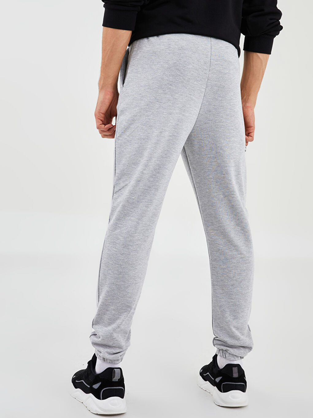 Gri X-SIDE x Berkay Yuvakuran Erkek Jogger Eşofman Altı - Standart Kalıp-6