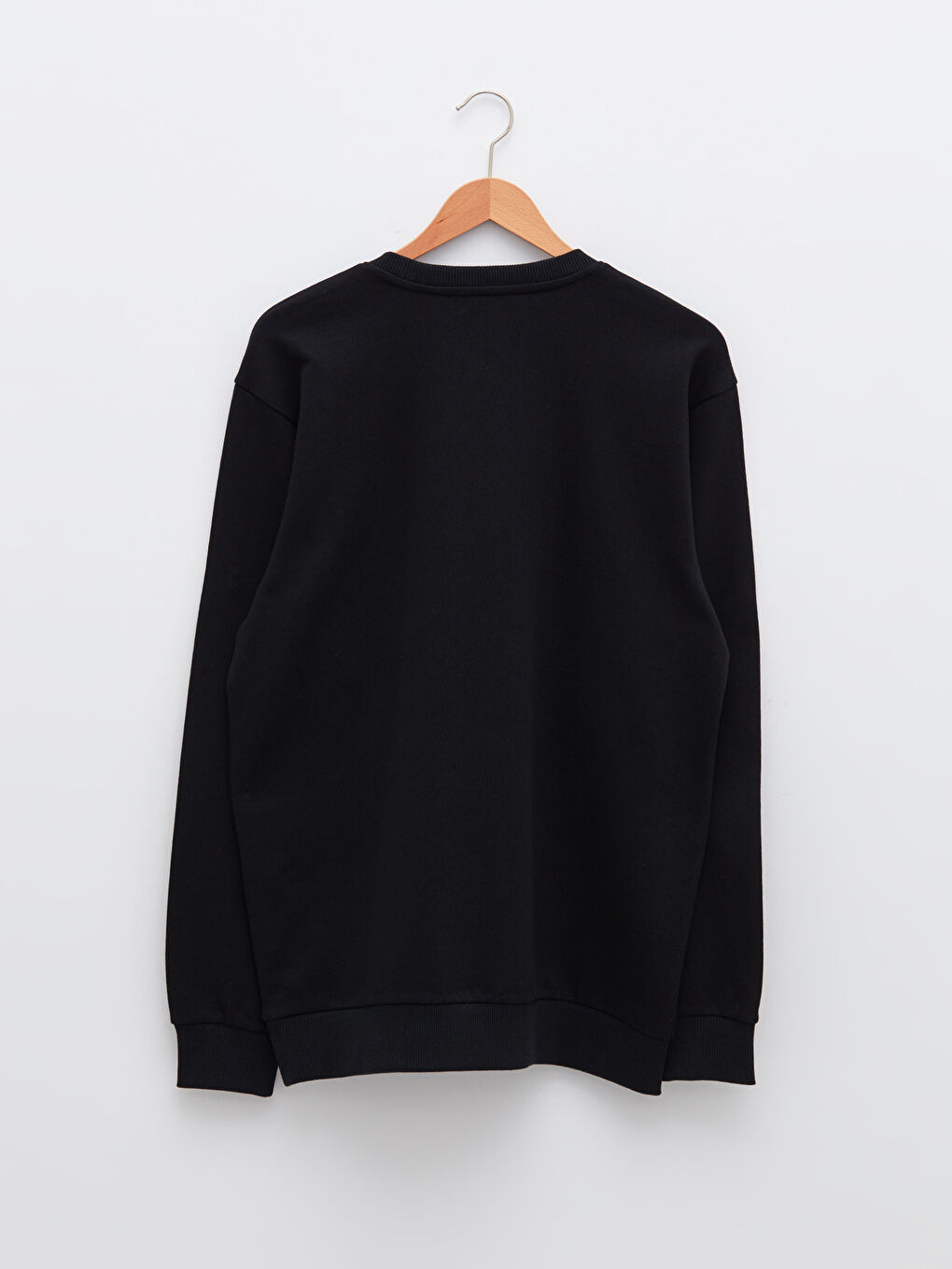 Crew Neck Long Sleeve Printed Men's Sweatshirt-1