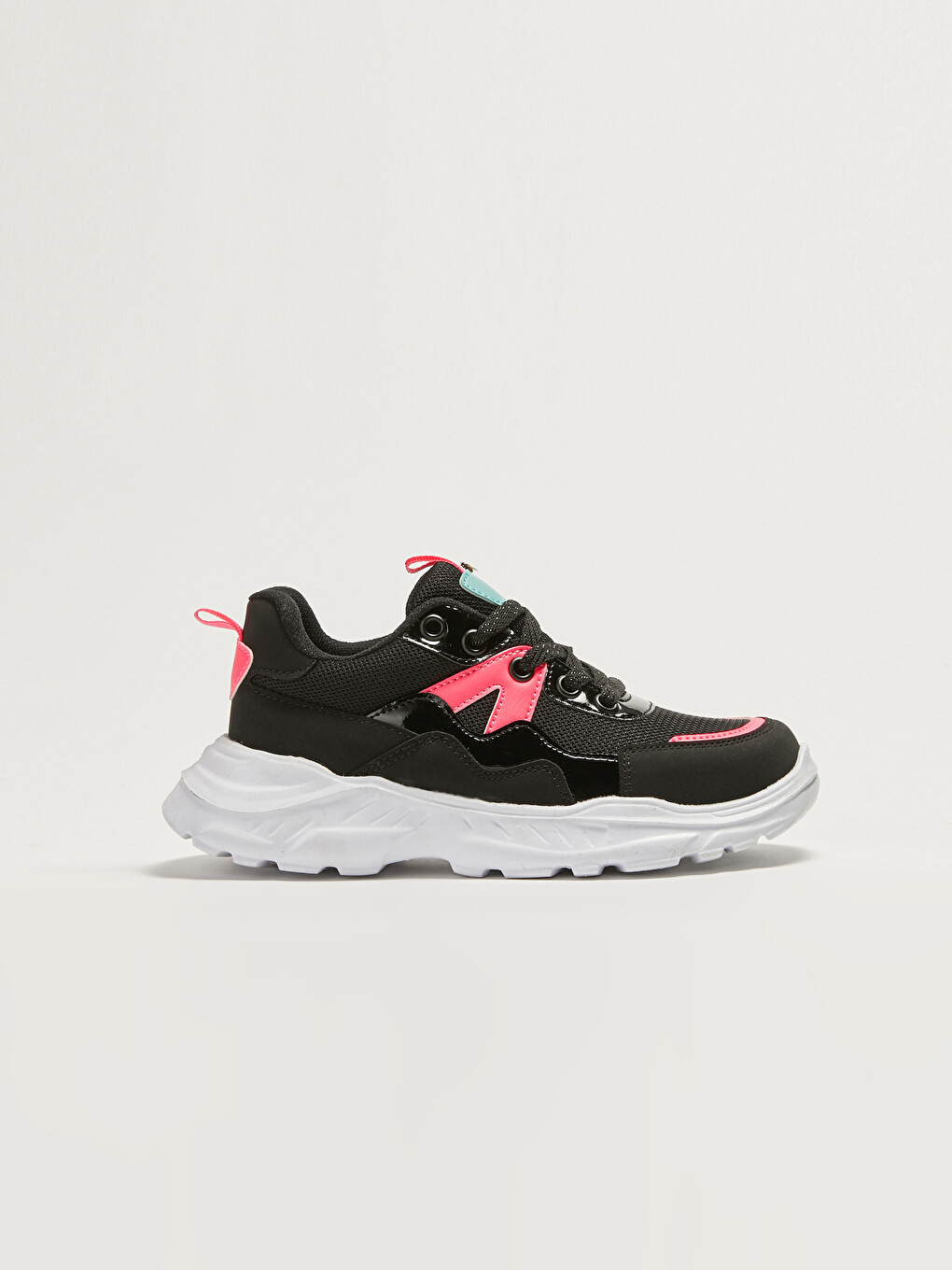 Detailed Thick Sole Girls' Active Sports Shoes-1