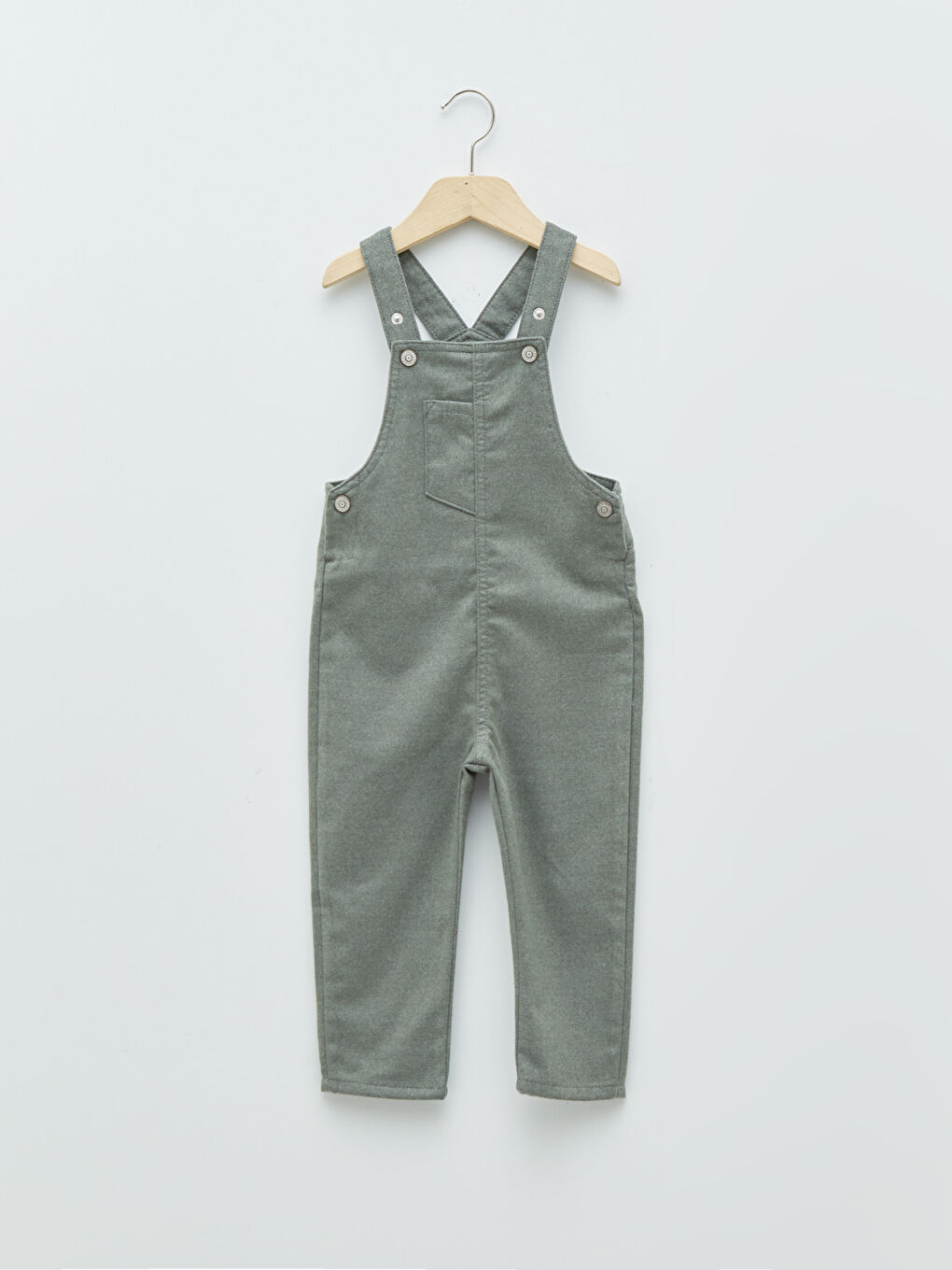 Yeşil Basic Erkek Bebek Salopet