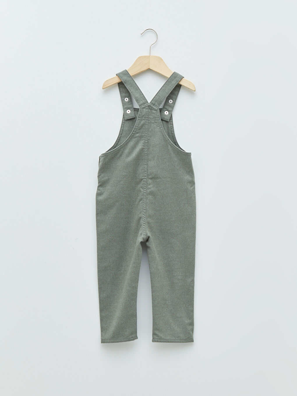 Yeşil Basic Erkek Bebek Salopet-1