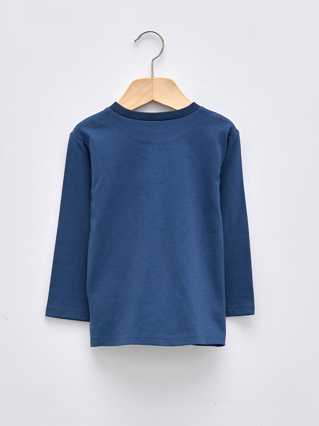 تيشيرت ياقة دائرية كم طويل قطن اولاد رضع - عبوة من ٣ قطع-6