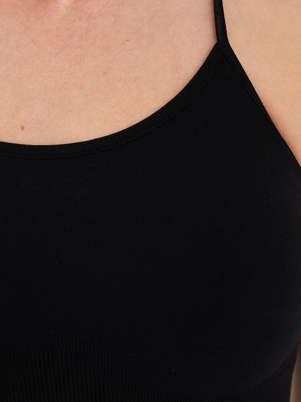 Bustieră Sport Activă Seamless Dreaptă cu Bretele pentru Femei-6