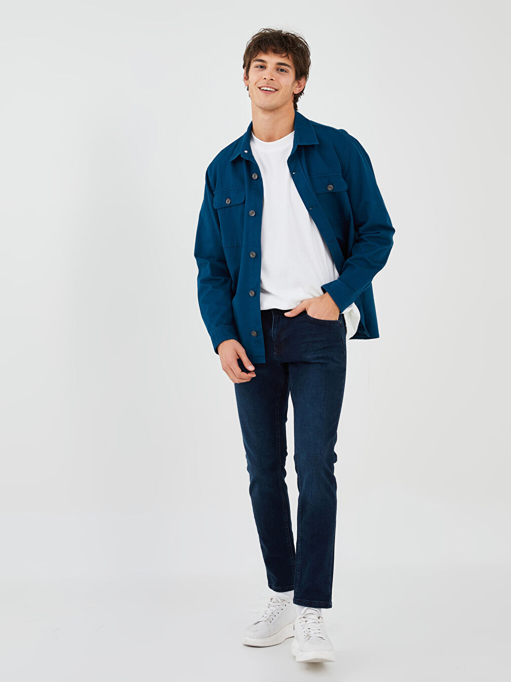 XSIDE Slim Fit Jeans Für Herren -W1HB93Z8-QTP