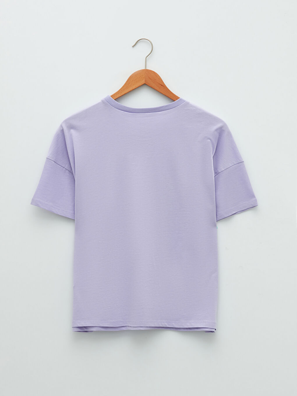 Ensemble de Pyjama en Coton à Manches Courtes Imprimé Lilo & Stitch pour Femmes Col Rond-7
