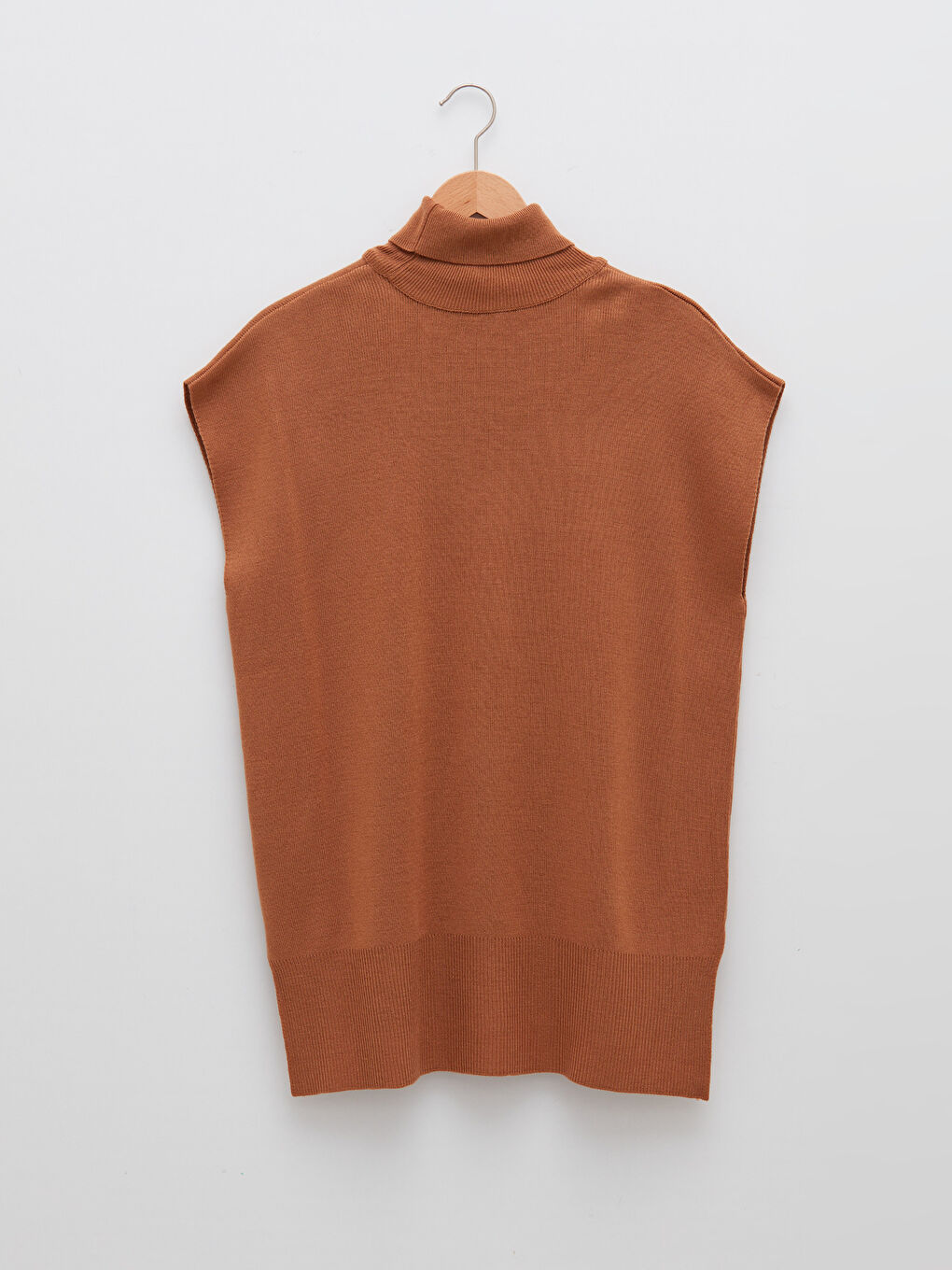 Women's Turtleneck Regular Poncho-6