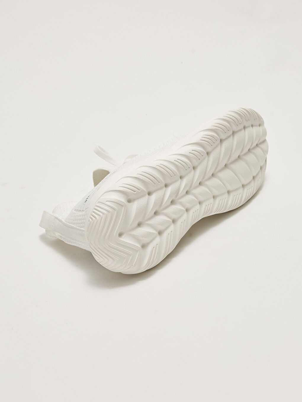 Beyaz File Detaylı Kalın Tabanlı Erkek Aktif Spor Ayakkabı-3