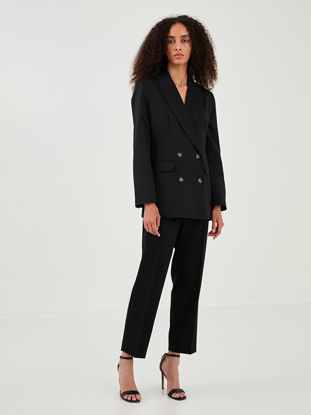 LCW Vision Blazerjacke für Damen mit Knopfleiste und langen Ärmeln -W1HC93Z8-RQL
