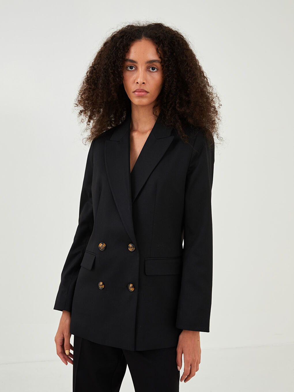 LCW Vision Blazerjacke für Damen mit Knopfleiste und langen Ärmeln -W1HC93Z8-RQL