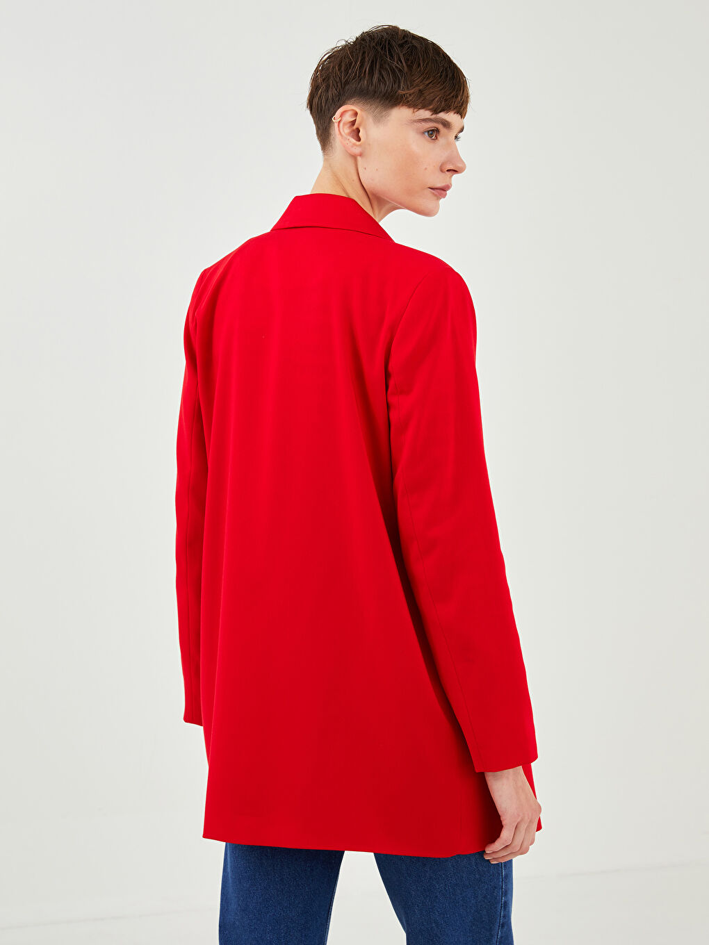 Žena CRVENA Sako jakna-6