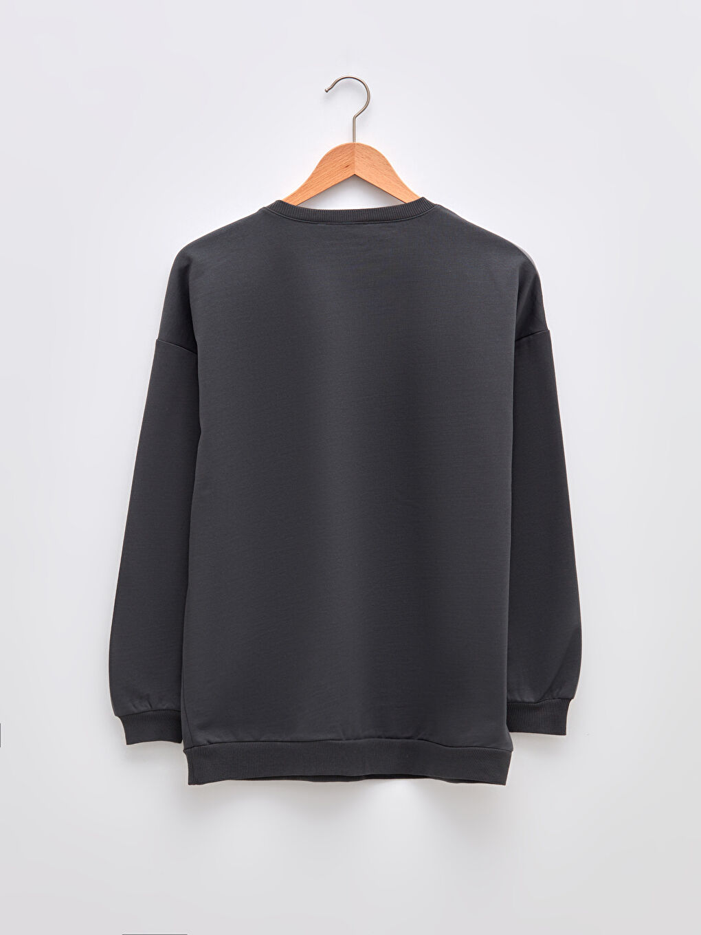 Crew Neck Printed Long Sleeve Women's Sweatshirt-6