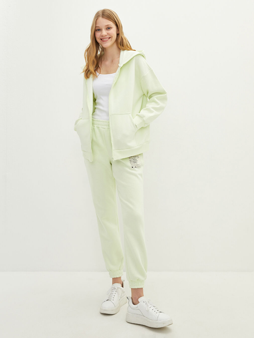 Women's Hooded Printed Long Sleeve Cardigan-1