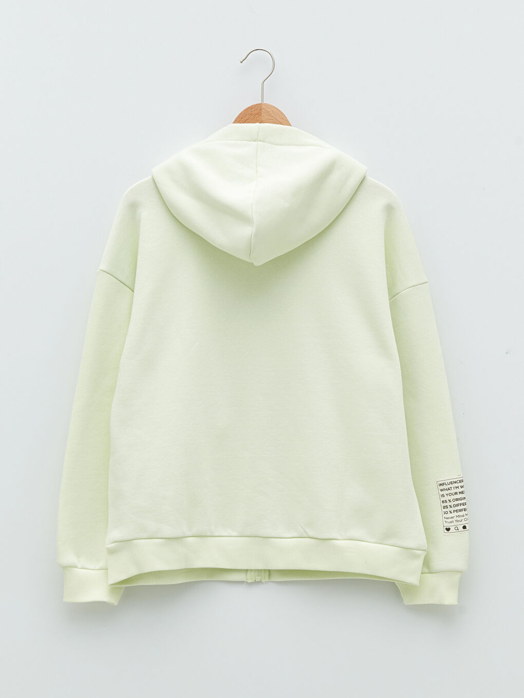 Women's Hooded Printed Long Sleeve Cardigan-5